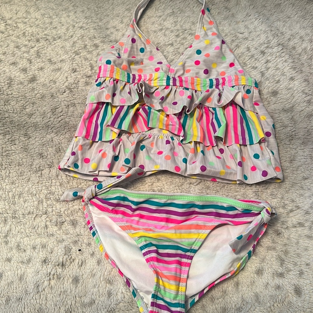 Super cute little girls tankini